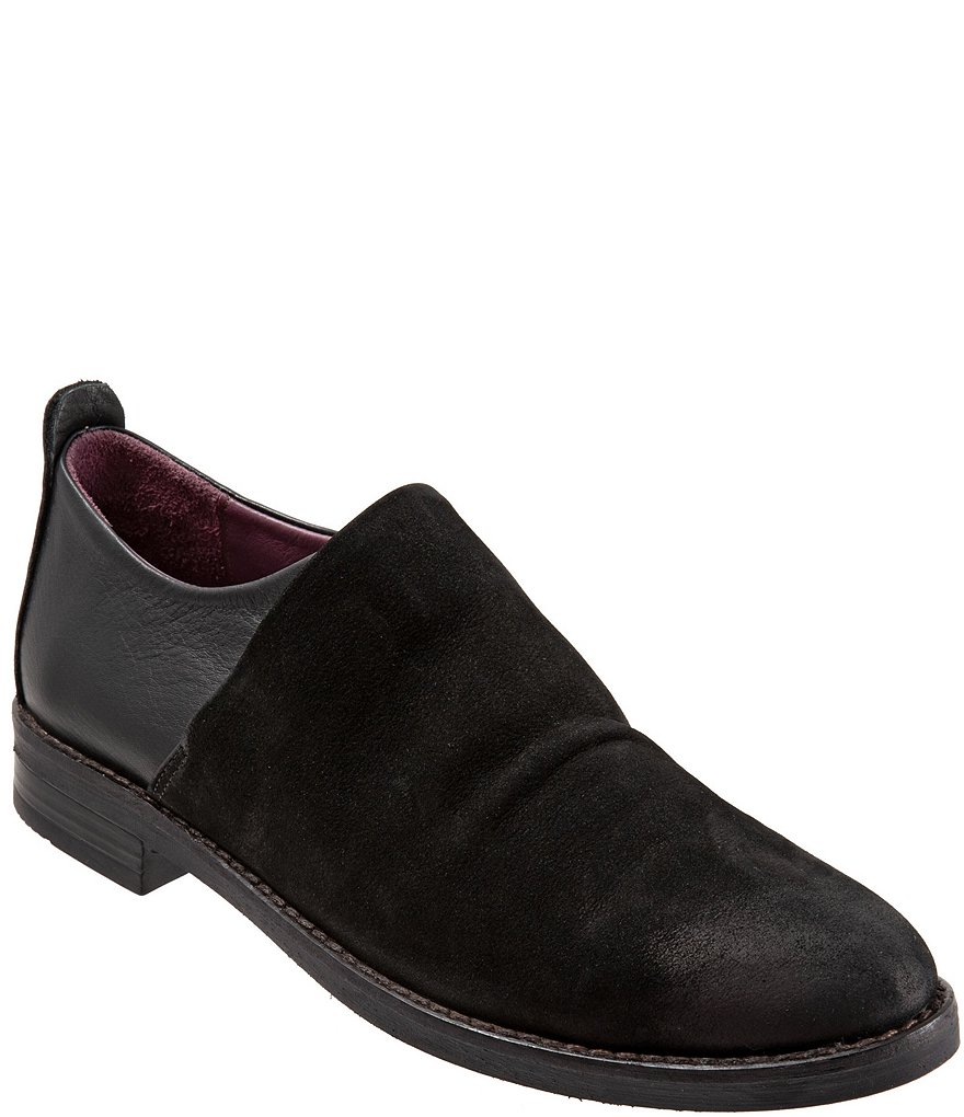 Bueno Passion Nubuck Leather Slip-On Loafers