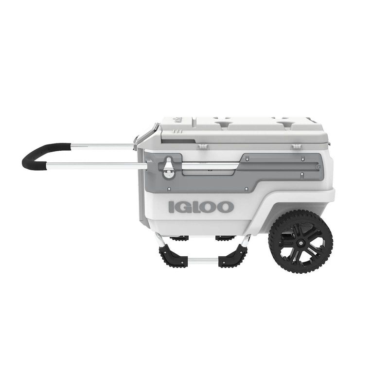 Igloo Trailmate Marine Hard Sided Portable 70qt Cooler - White