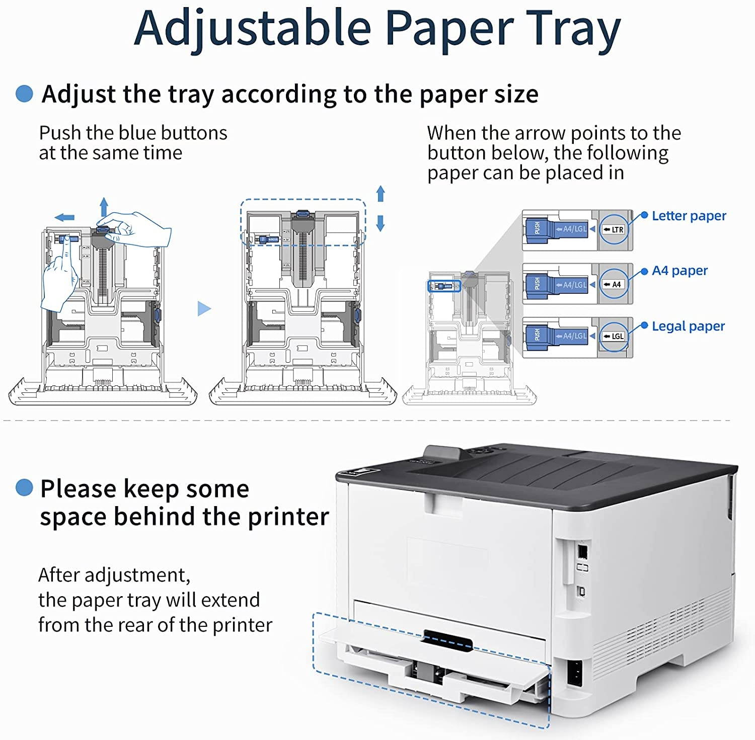 Pantum Compact Monochrome Laser Printer, Wireless Printing, Duplex Two-Sided Printing, M118DW