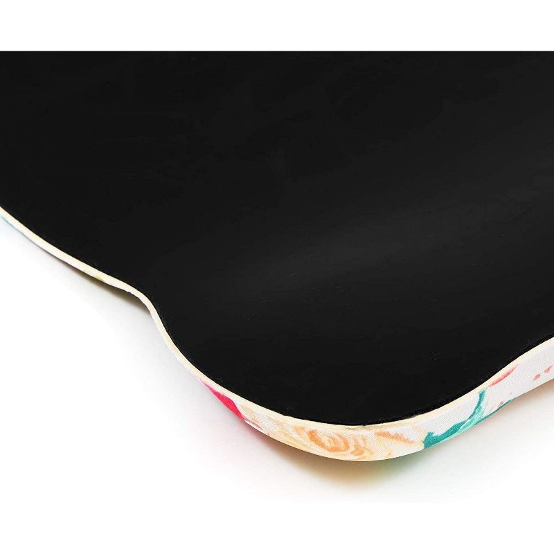 Okuna Outpost Computer Mouse Pad Mousepad with Keyboard Wrist Rest Support, Floral Office Desk Accessories