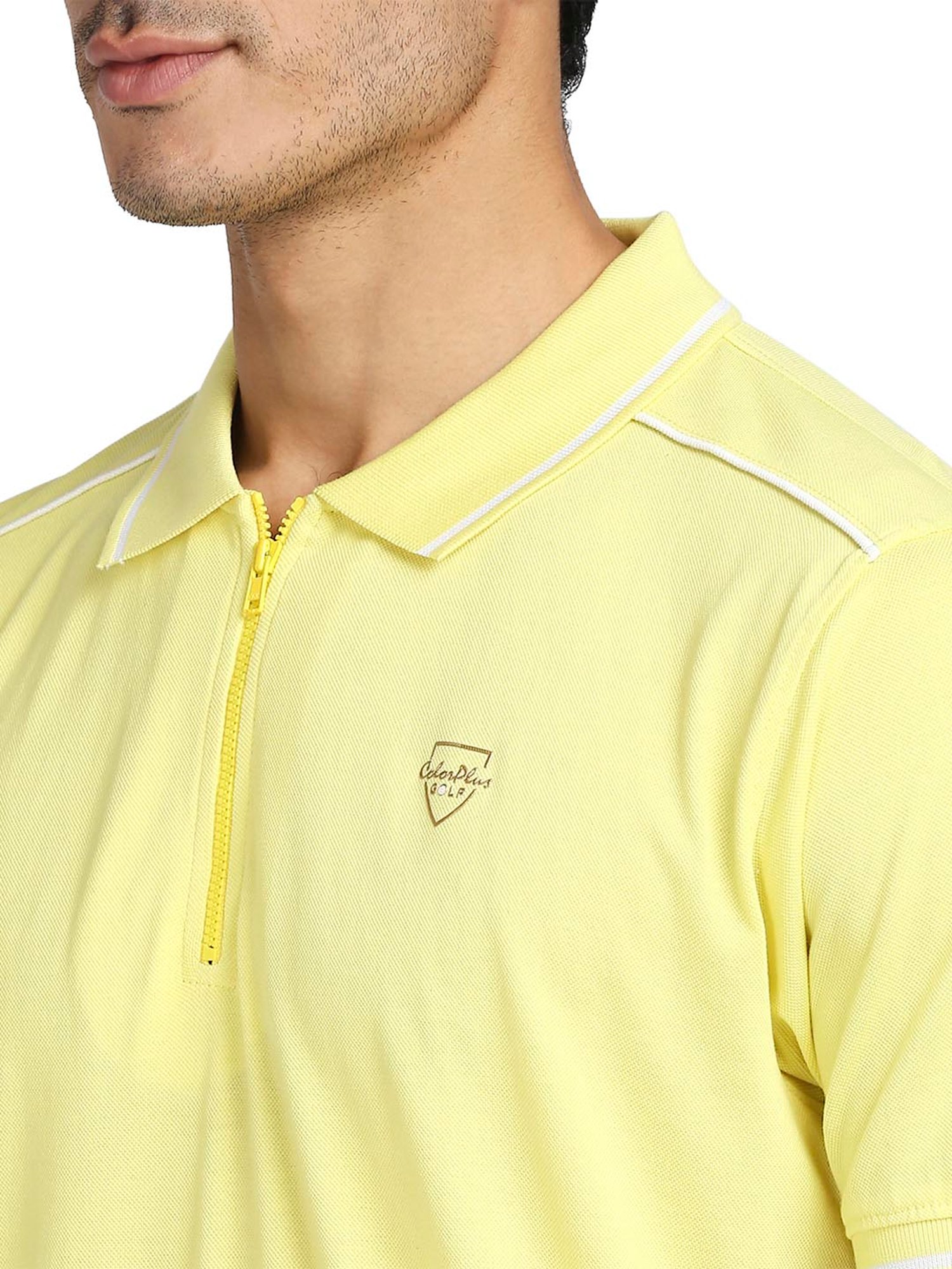 ColorPlus Yellow Polo T-Shirt