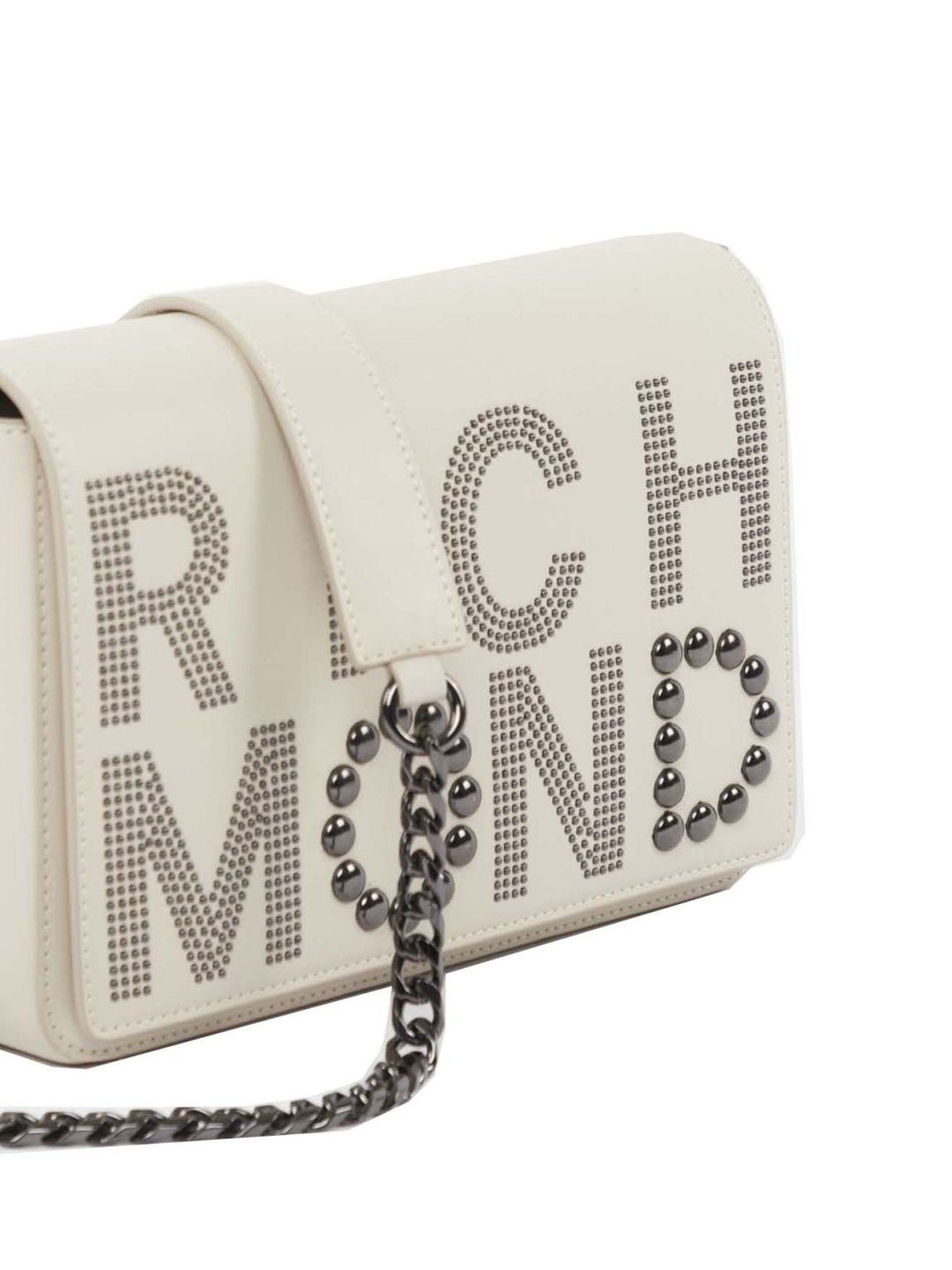 John Richmond Natural Odoo Large Shoulder Bag