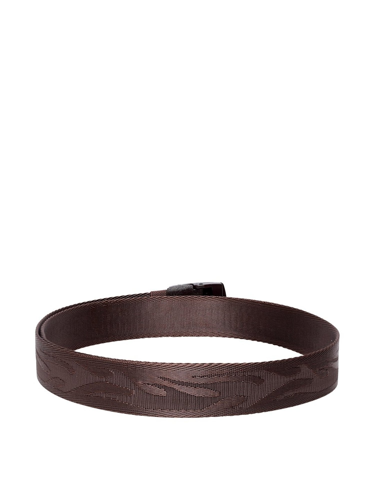 Apsis Brown Synthetic Waist Belt for Unisex