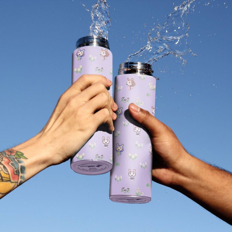 Just Funky Naruto Shippuden Akatsuki Red Clouds Plastic Water Bottle | Holds 32 Ounces