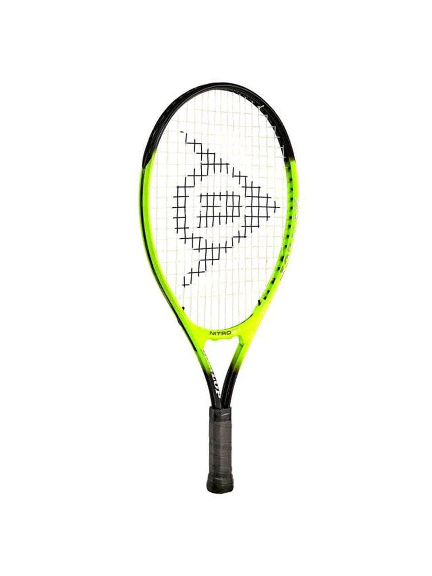 Dunlop Nitro Tennis Racquet (Lime) Size - 21 inch