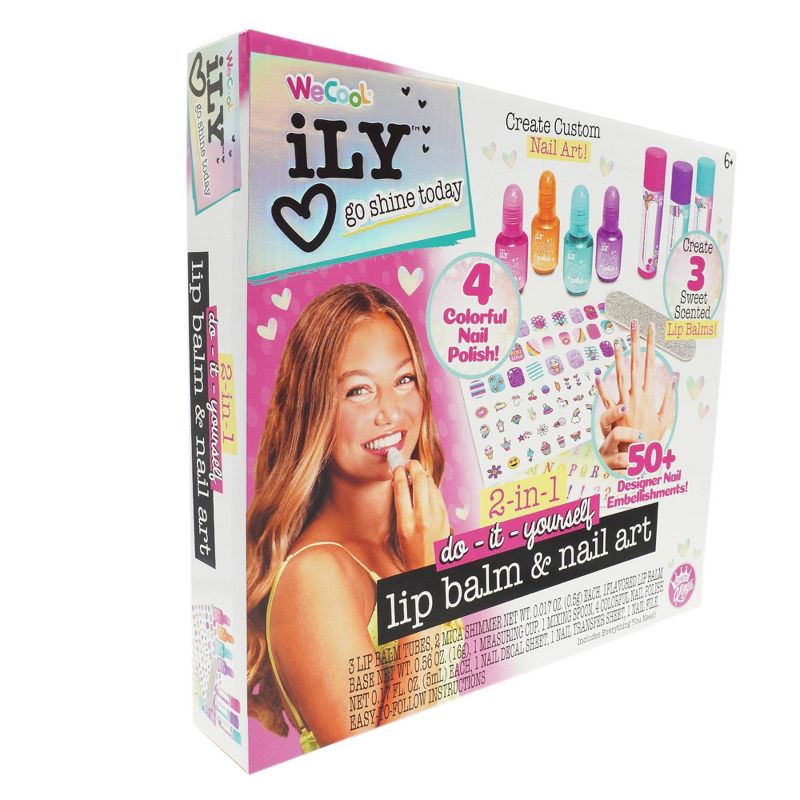 Activity Kings iLY DIY Lip Balm & Nail Art Toy Beauty Set
