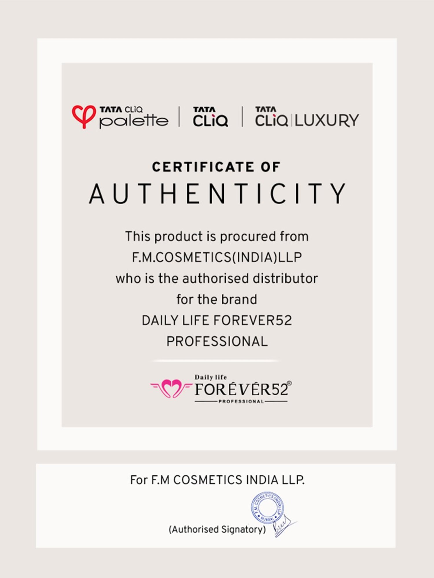 Daily Life Forever52 Flourish Cream Contour FCC001 - 16 ml