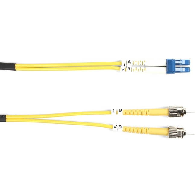 Black Box Single-Mode Value Line Patch Cable, ST-LC, 1-m (3.2-ft.)