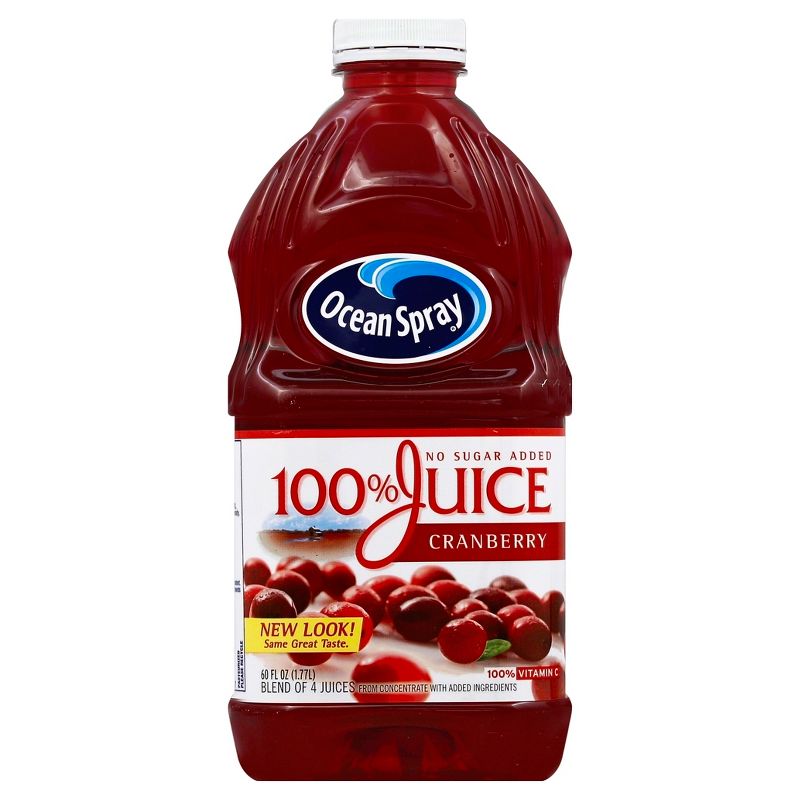 Ocean Spray 100% Cranberry Juice - 60 fl oz Bottle