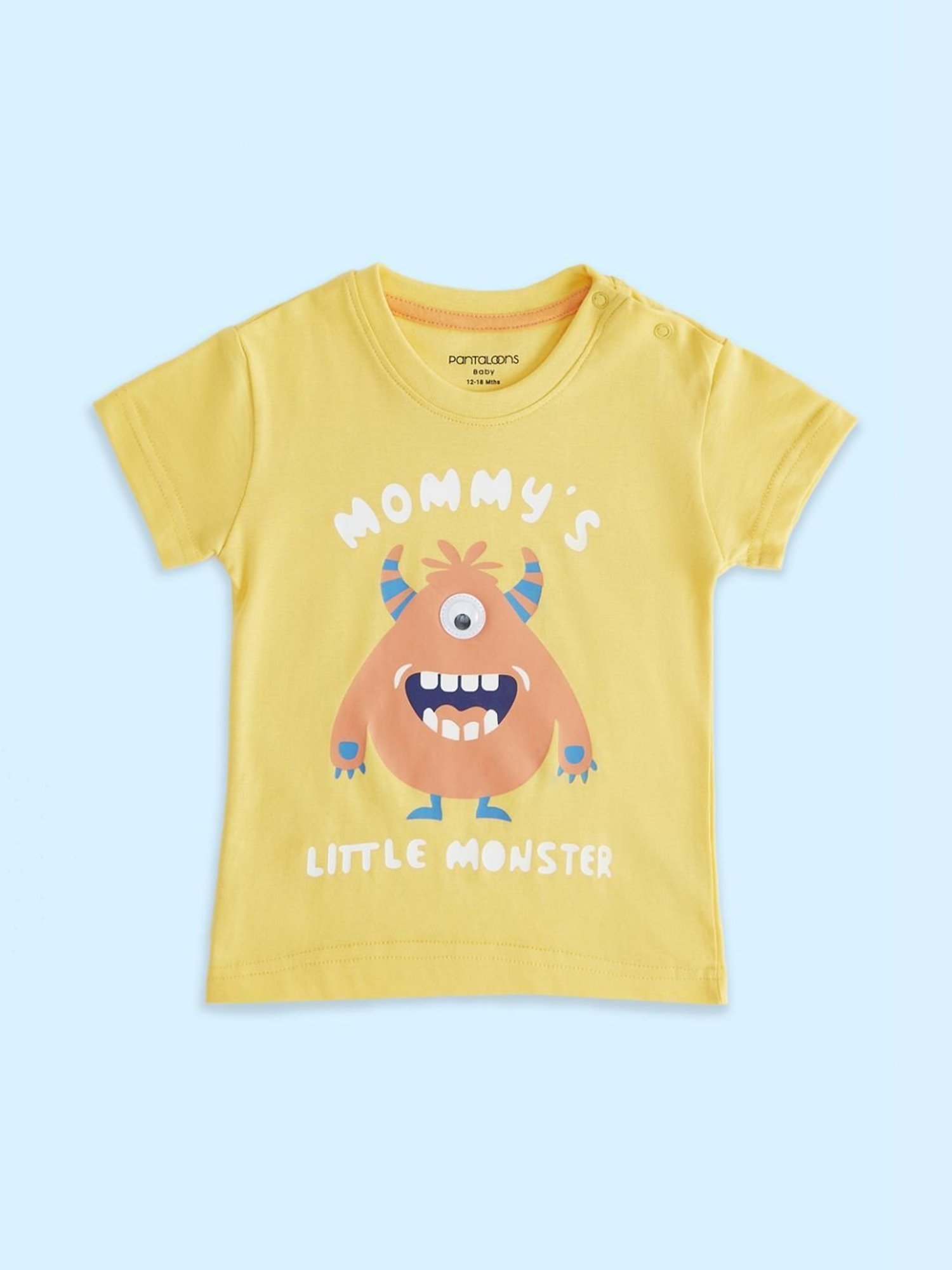 Ed-a-Mamma Baby Green Printed T-Shirt
