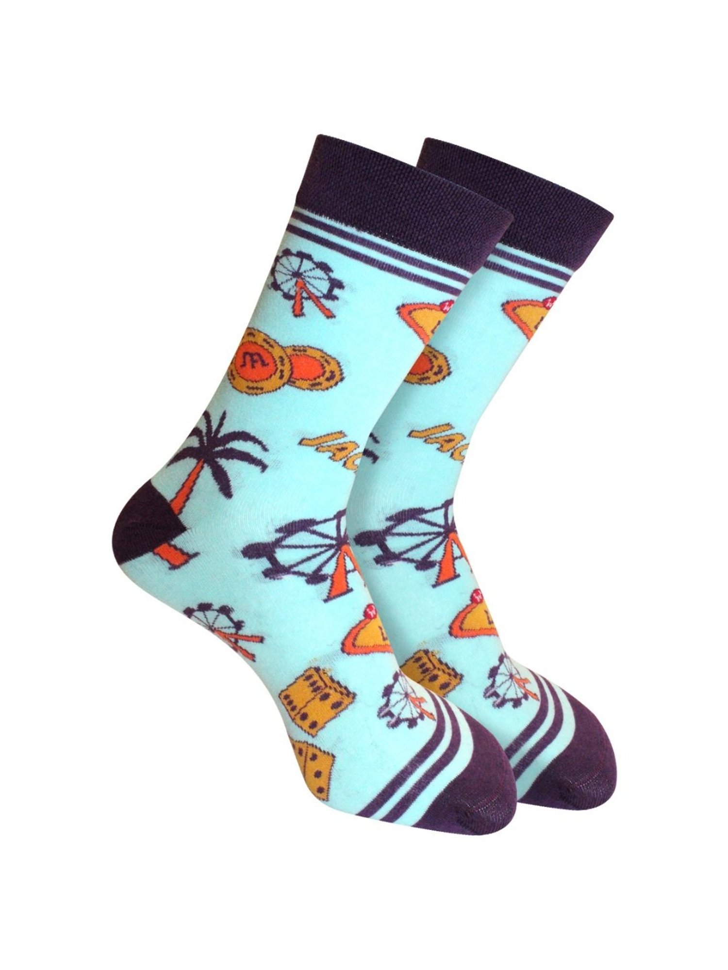 Man Arden Multicolor Printed Socks