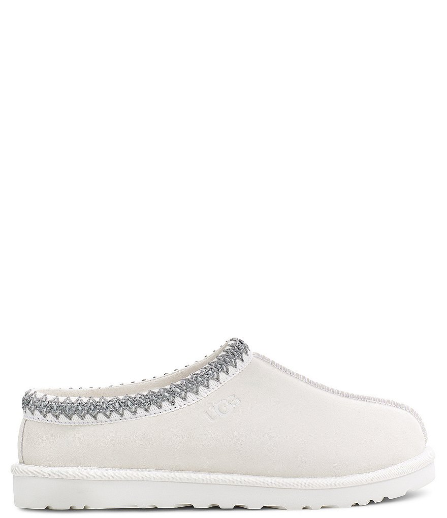 UGG&reg; Men's Scuff Logo Suede Slippers