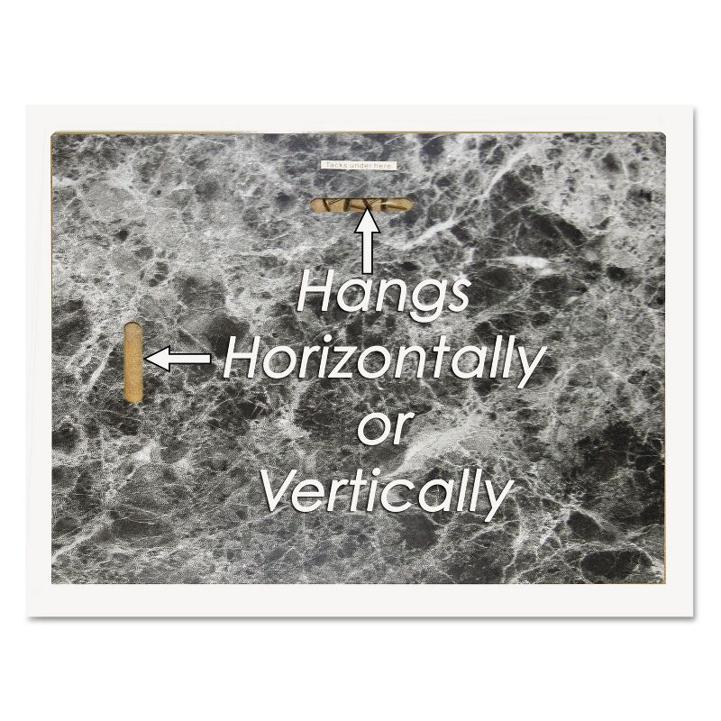 Nudell Award-A-Plaque Document Holder Acrylic/Plastic 10-1/2 x 13 Black 18815M