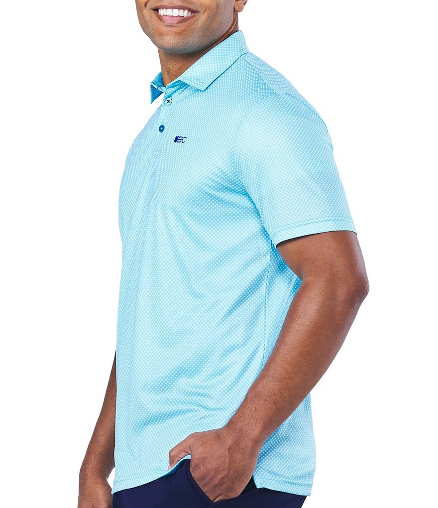 BLACK CLOVER Lucky Fit Short-Sleeve Dominion Dri-Balance&trade; Polo