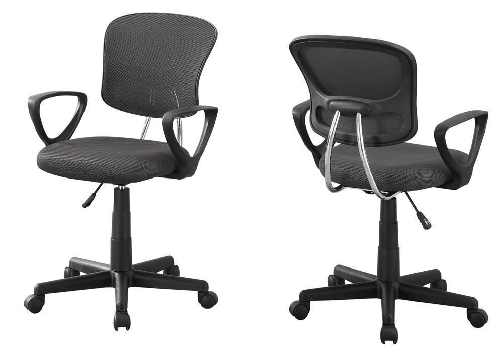 Monarch Adjustable Office Chair in Gray