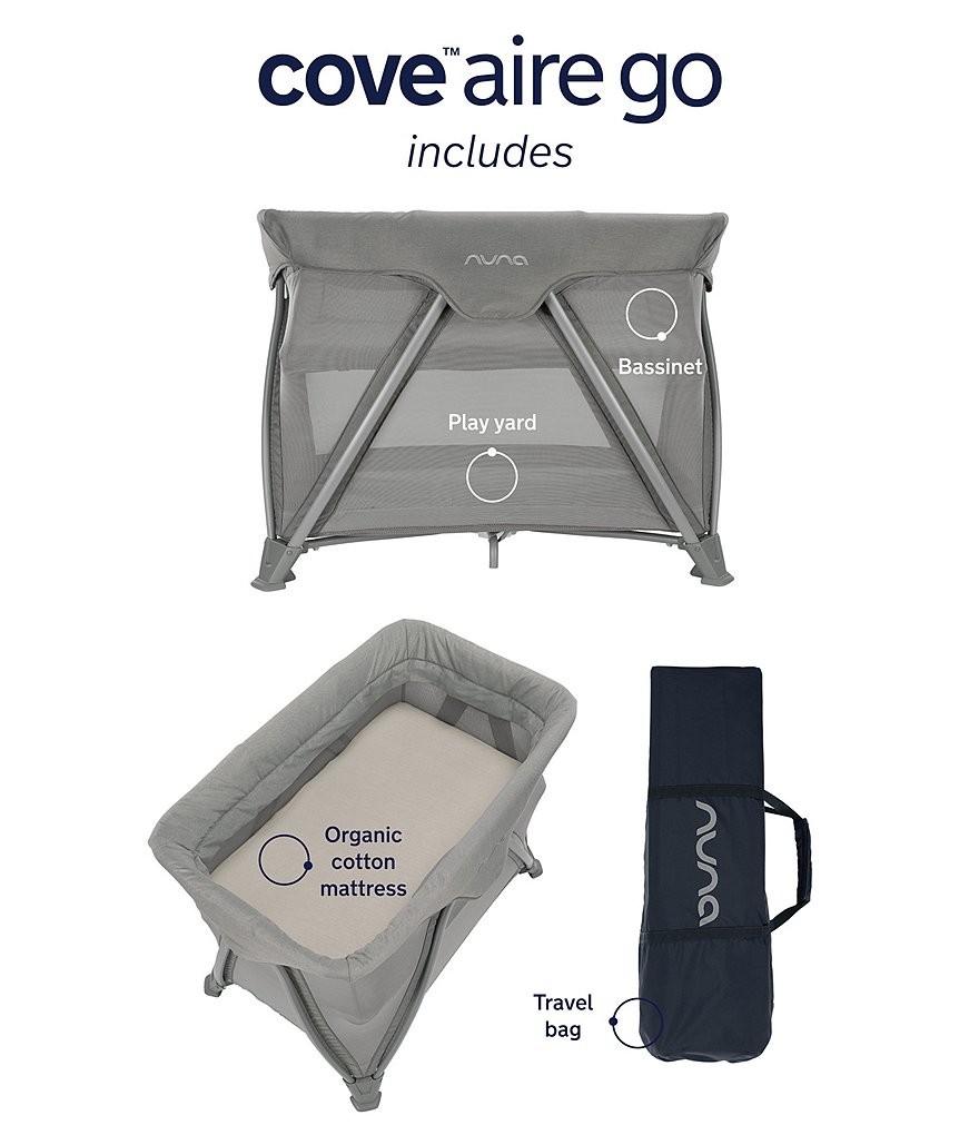 Nuna Cove Aire Go Travel Crib
