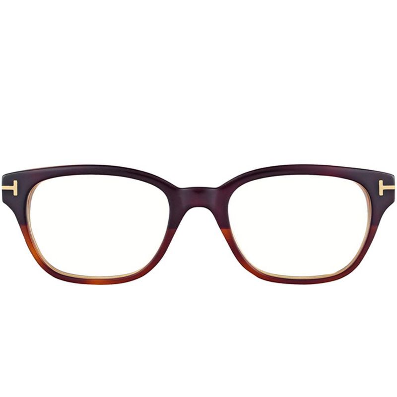 Tom Ford  083 Unisex Square Eyeglasses Brown 49mm