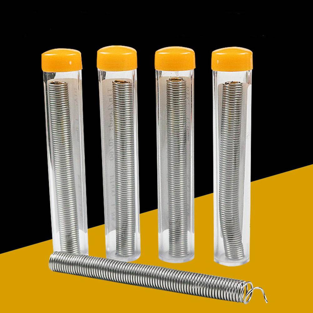 0.8mm 40/60 Tin/Resin Flux Rosin Core Solder Wire in Pen Tube Dispenser Tin Lead Core Soldering Wire Tool