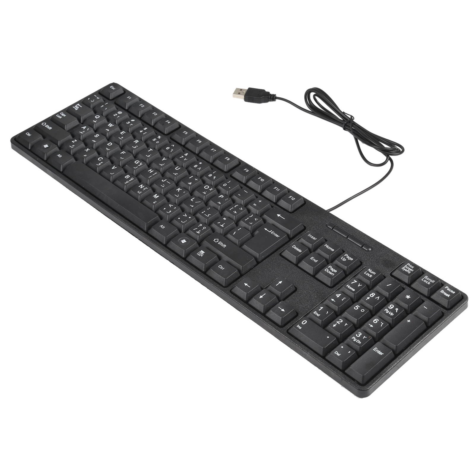 Mini i10 2.4G Air Mouse Wireless Keyboard with Touchpad Black