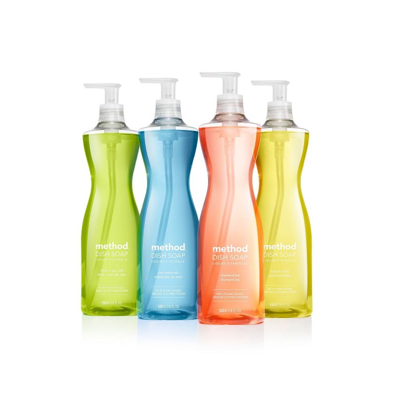 Method Dish Soap Lime & Sea Salt 18 fl oz