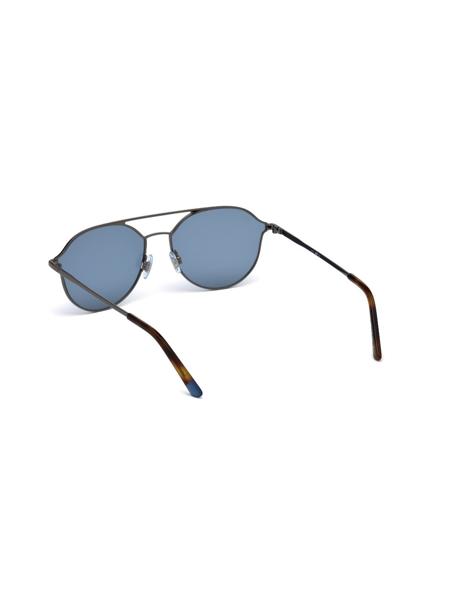 Web Eyewear Blue Pilot Unisex Sunglasses Designed in Italy