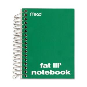 Mead 45390 Fat Lil' Fashion Notebook 200 Sheets 4" x 5.50" - 1Each - White Paper