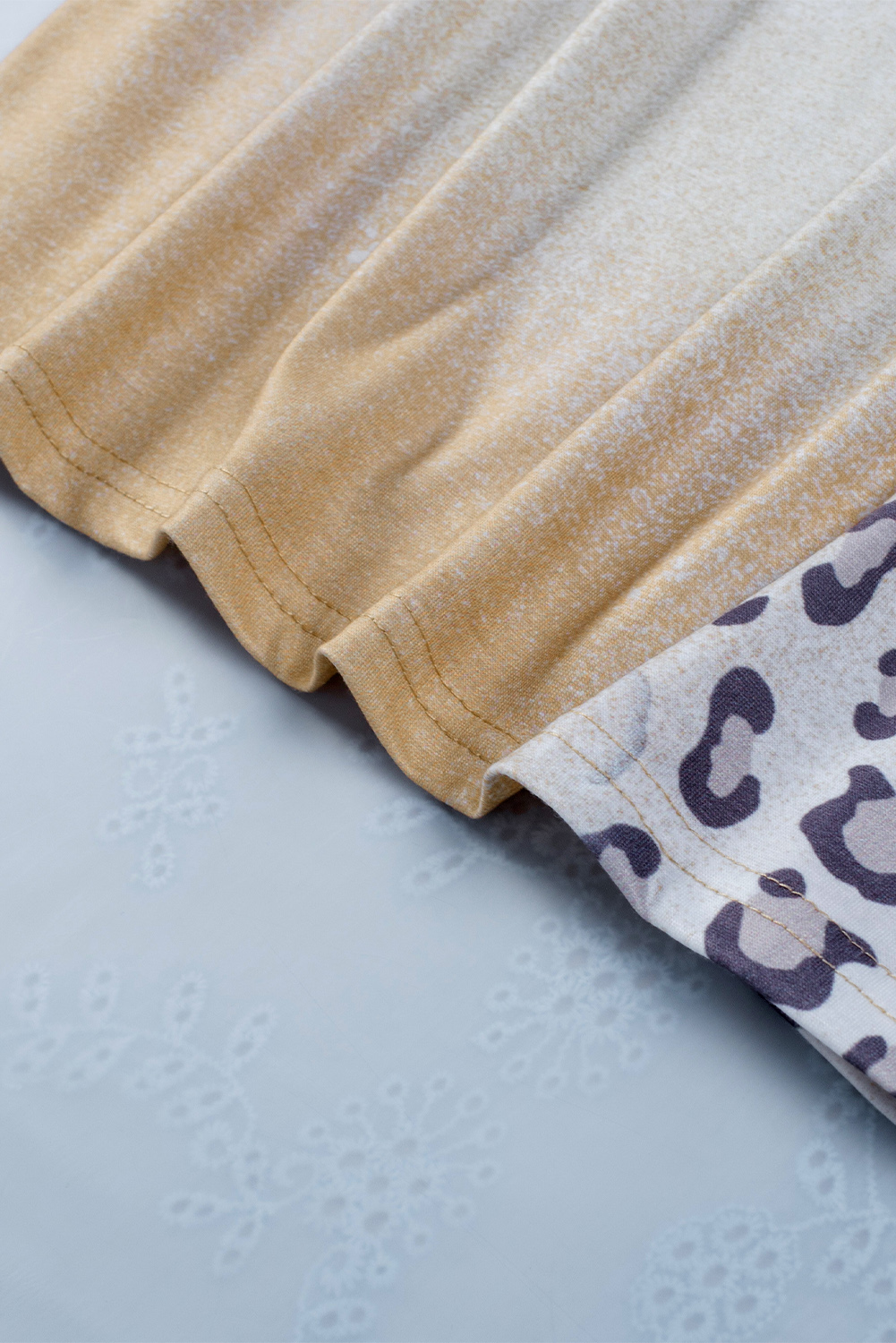 Pink Tie Dye Short Sleeve Crew Neck T Shirt Customized