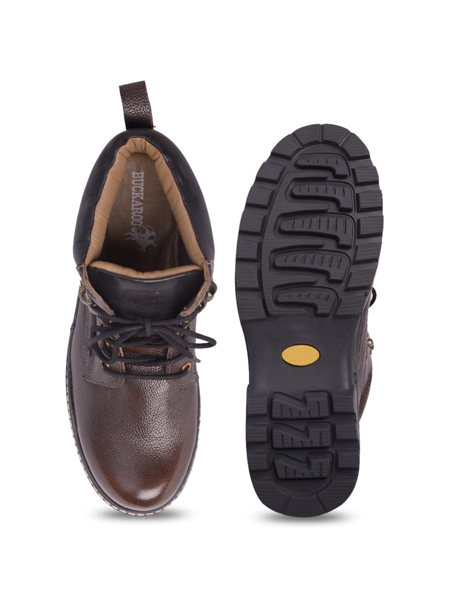 Buckaroo Men's Brown Derby Boots