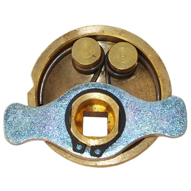 Ilco 704-04-11 Mortise Lock Thumb Turn Knob Disc Standard Throw