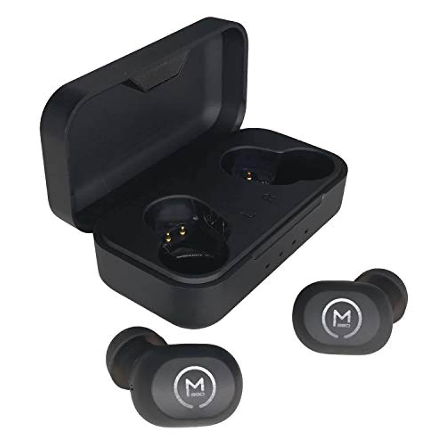 Morpheus 360 Verve in-Ear Wireless Earbuds 30 Hours Playtime Smart Touch Control Bluetooth 5.0 Deep Bass Noise Cancelling Microphones for Work/Home/Office TW2500B (TW2500B)