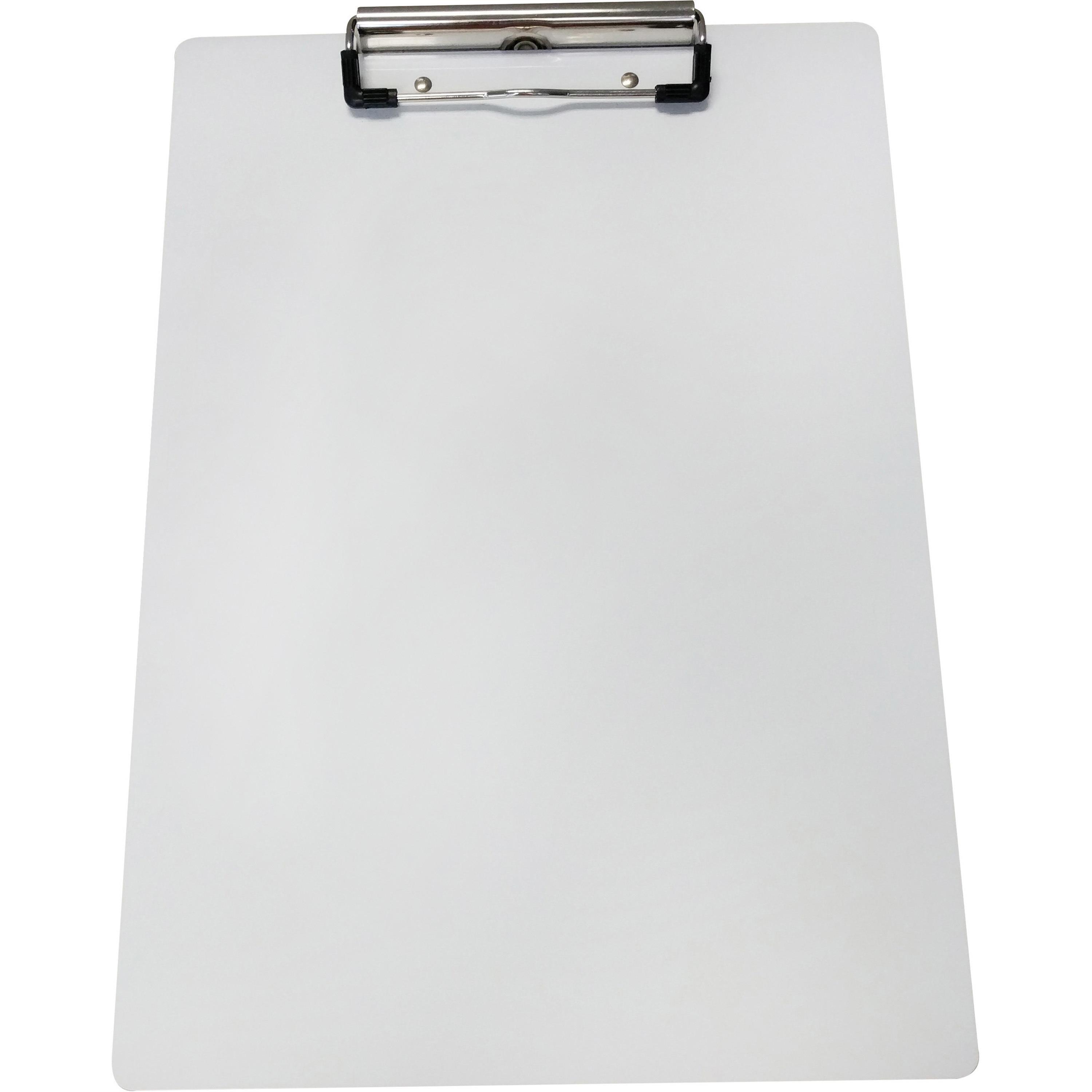 Saunders Clipboard Portrait 9"Wx12-3/4"Lx1/2"H White 21526
