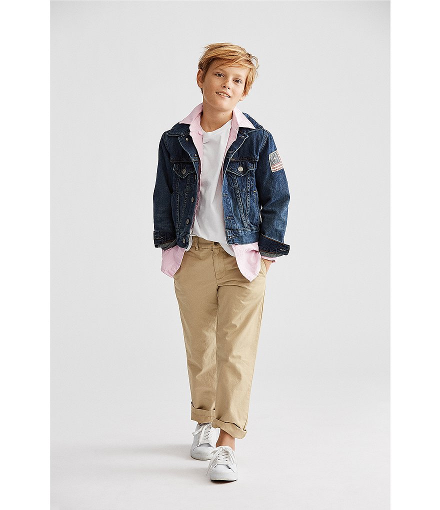 Polo Ralph Lauren Little Boys 2T-7 Suffield Flat-Front Chino Pants