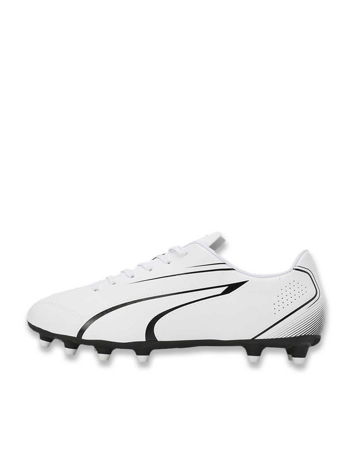 Puma Men's VITORIA FG/AG White Football Shoes