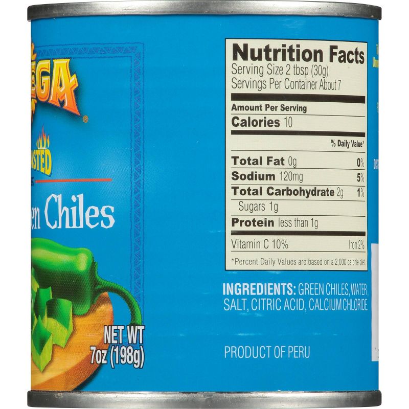Ortega&#174 Fire Roasted Diced Green Chiles 7oz