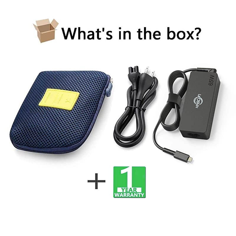 USBC Laptop ChargerAC Power Supply for Lenovo ThinkPad T480s T580s T570 Chromebook 100e 300e 500e C330 S330 E480 E580 E585 E480 L380 L480 L580 Yoga X380 A485 T490S T590 C930 C940 13 IdeaPad 730s