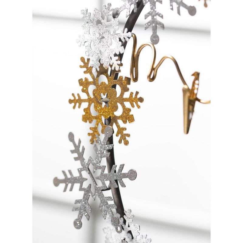 IG Design Group Greeting Card Garland Wood Characters 12ct