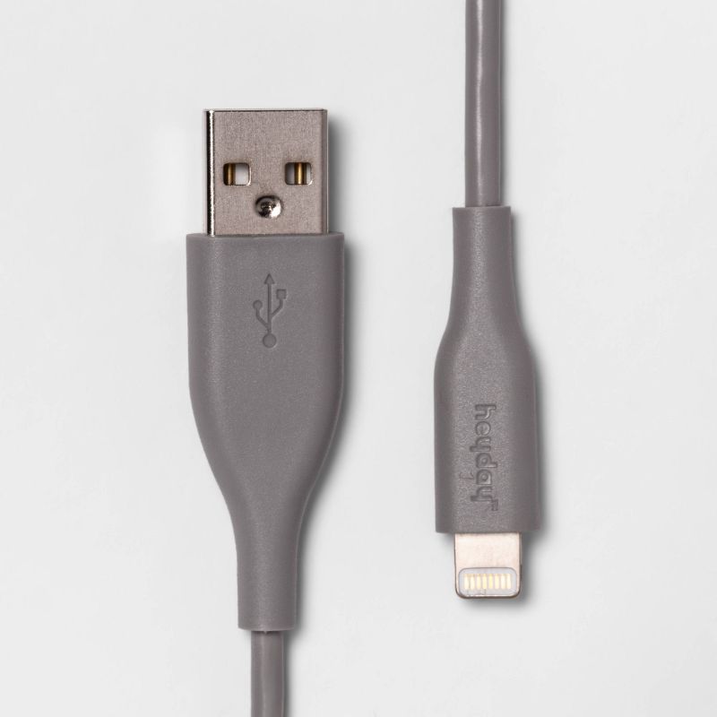 heyday™ 3' USB-C to USB-A Round Cable - Wild Dove