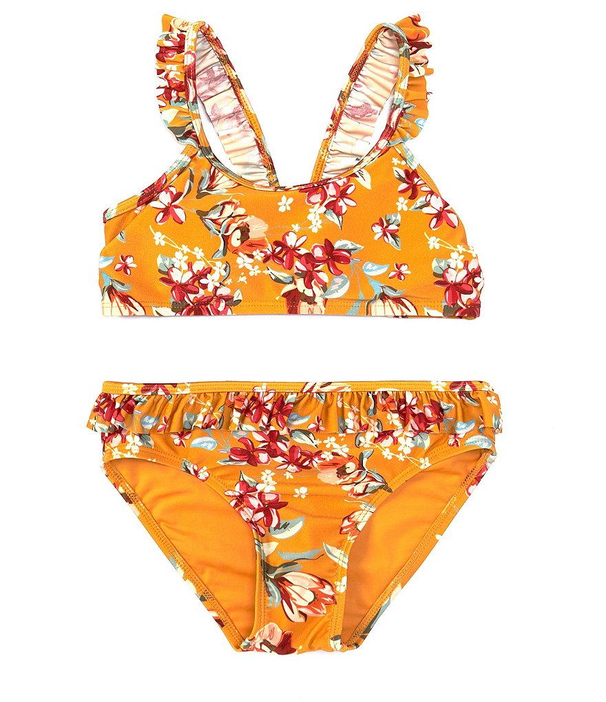 Splendid Big Girls 7-14 Stripe Romper Swimsuit Coverup