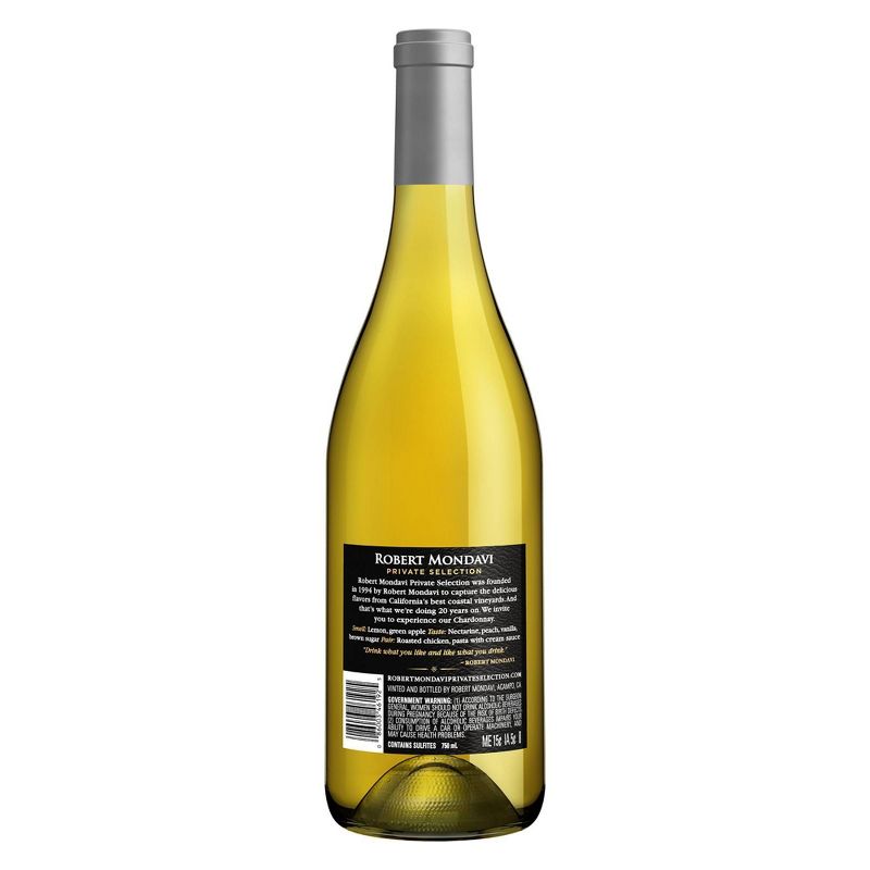 Robert Mondavi Private Selection Bourbon Barrel-Aged Chardonnay White Wine - 750ml Bottle