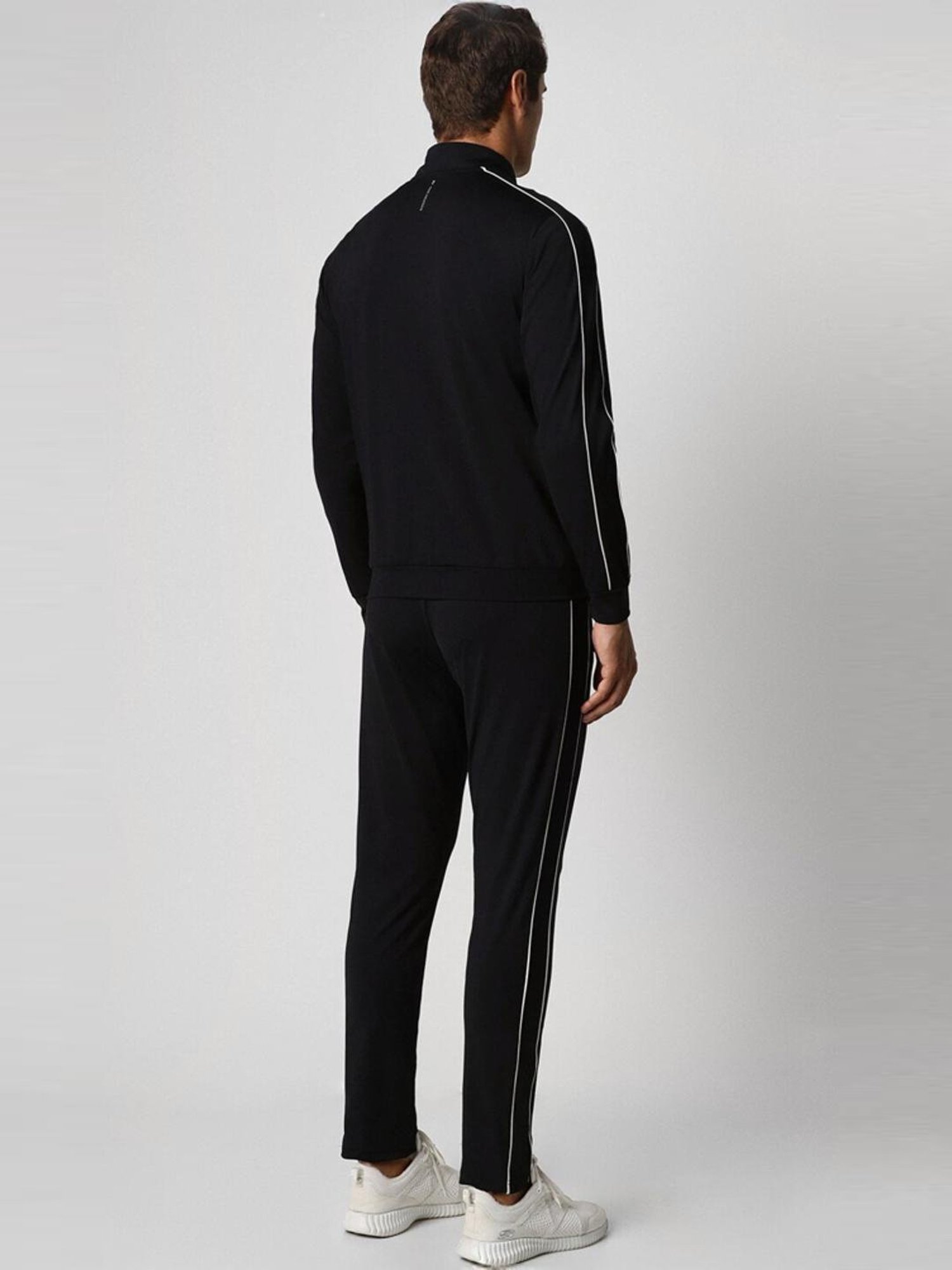 Vimal Jonney Light Mud Cotton Regular Fit Tracksuit