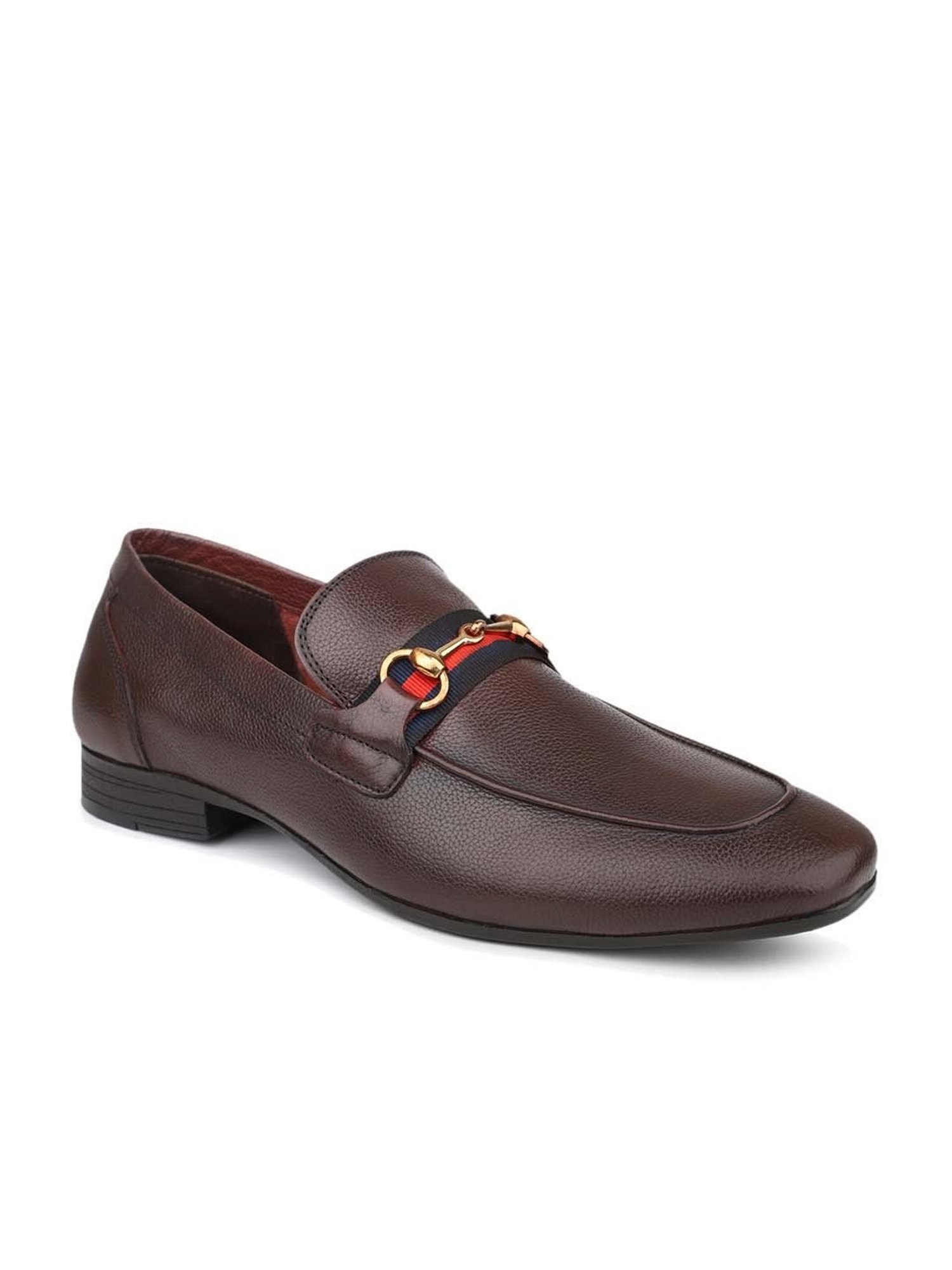 Atesber Men's Brown Formal Loafers