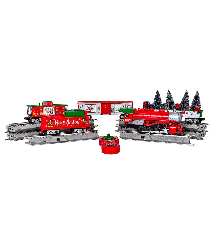 Lionel Mickey Mouse Christmas LionChief Train Set