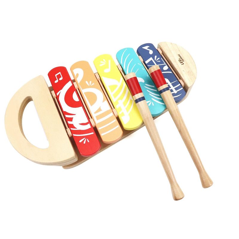 Leo & Friends Wooden Rainbow Xylophone