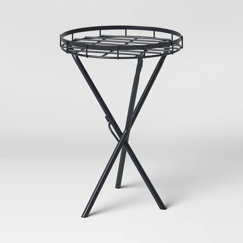 16.5" Iron Plant Stand Black - Threshold™