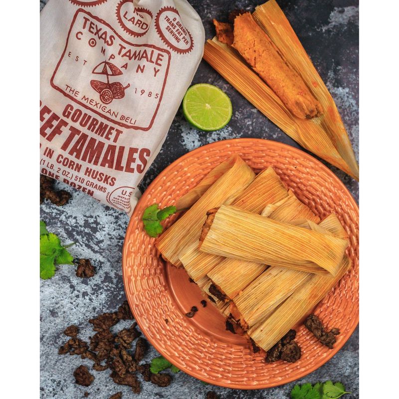 Texas Tamale Company Frozen Beef Tamale - 18oz