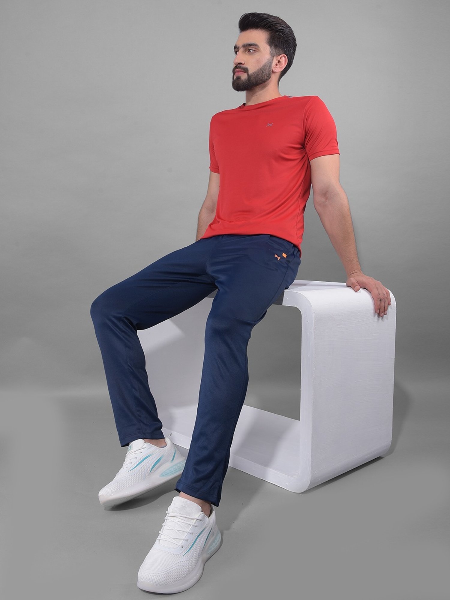 Force NXT Multicolored Regular Fit Sports T-Shirt - Pack Of 3