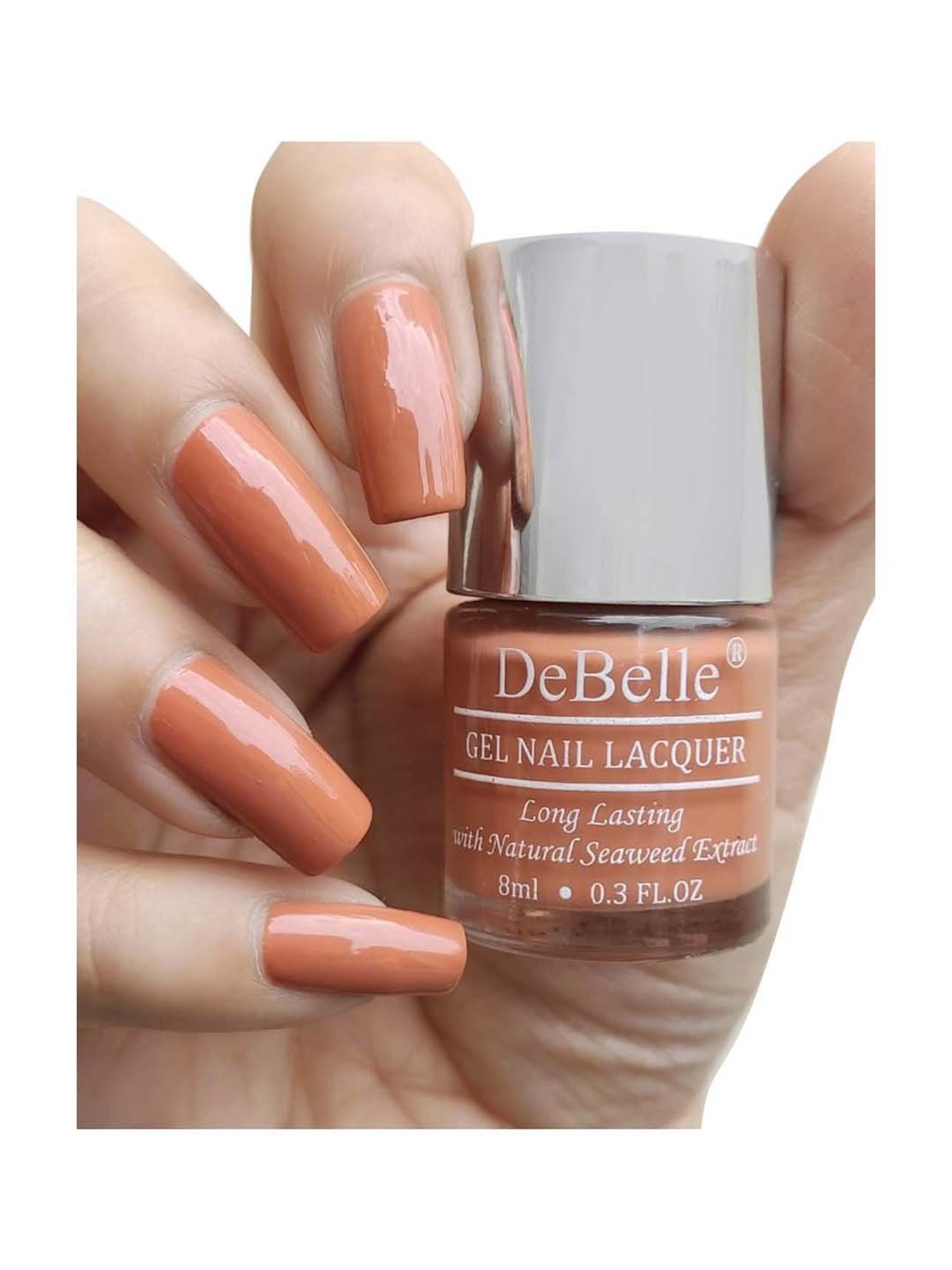 DeBelle Gel Nail Lacquer Glossy Maple Tan - 8 ml