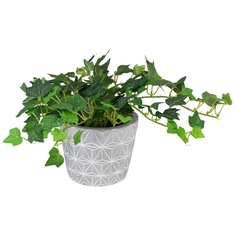 The HC Companies Cascade 13 Inch Round 23 Inch Tall Self Watering Indoor/Outdoor Flower Planter Pot with Soil Saver Liner and Drain Plug, Glossy White