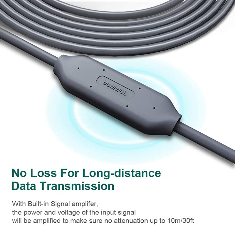 Printer Cable 10 ft,  USB Printer Cable USB 2.0 Type A Male to Type B Male Printer Scanner Cable for HP, Canon, Lexmark, Epson, Dell, Xerox, Samsung etc.