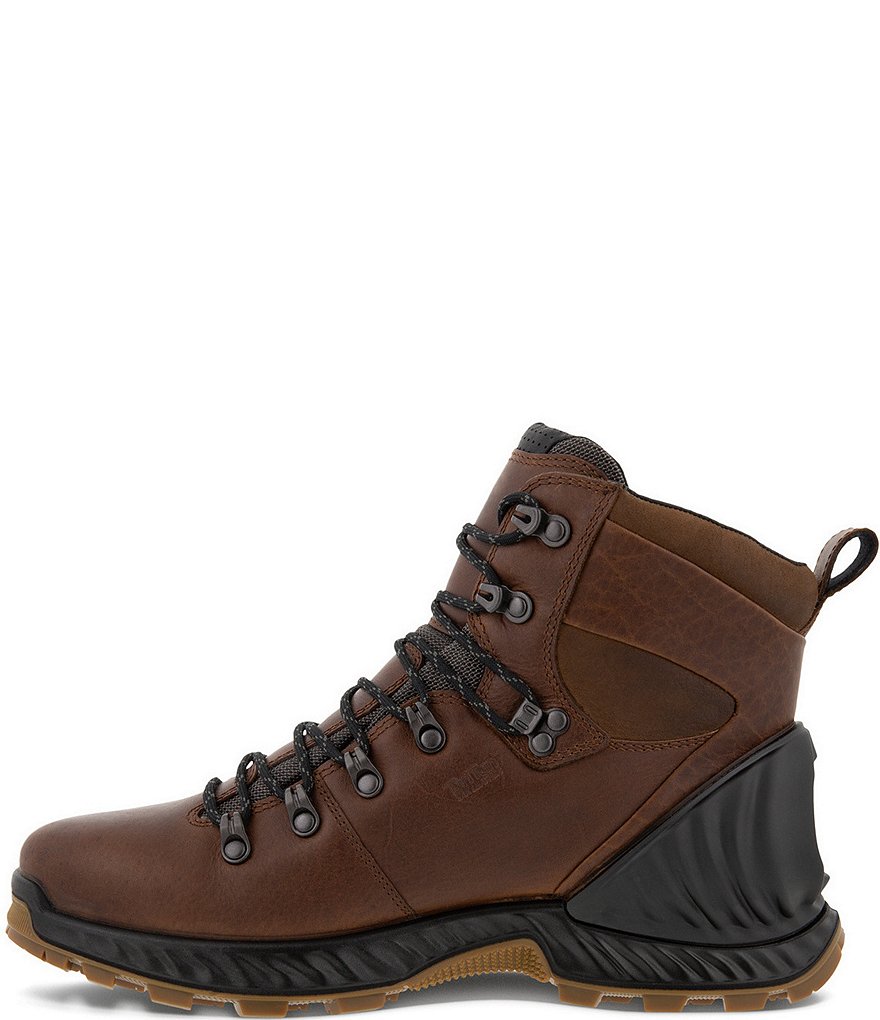 ECCO Men's Exohike Mid Hydromax Lace-Up Water Resistant Hiking Boots